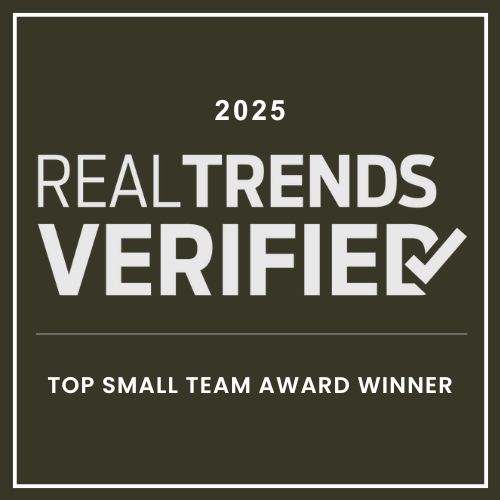 2025 Real Trends Verified - Top Small Team Award Winner